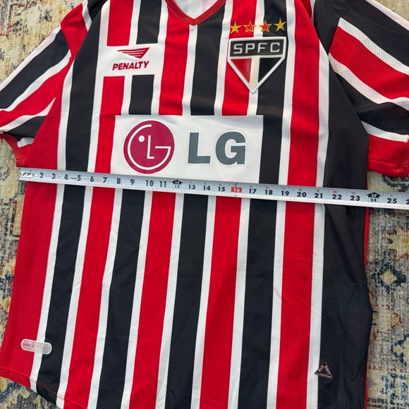 Vintage LG Classic vertical stripe jersey from the early 2000s. Size XL - Picture 6 of 6